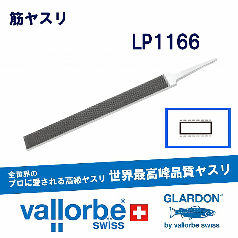 樂天商城 - vallorbe筋ヤスリ(巾広) LP1166-6-1