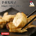 【送料無料】手羽先餃子 310g(5~7個入)×2袋セット | 手羽餃子 手羽先ぎょうざ 手羽先 手羽 餃子 鶏肉 ぎょうざ おつまみ 国産 自社工場製造 惣菜...