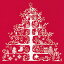送料無料 DMC 刺繍キット クロスステッチ クリスマスツリー クリスマス Christmas Treeクリスマスツリー（レッド/ホワイト）初心者向け