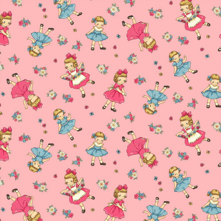 マーガレット＆ソフィー　なかよしシスター（Margaret&Sophie）M7050-14B ピンク【30cm以上10cm単位】のサムネイル