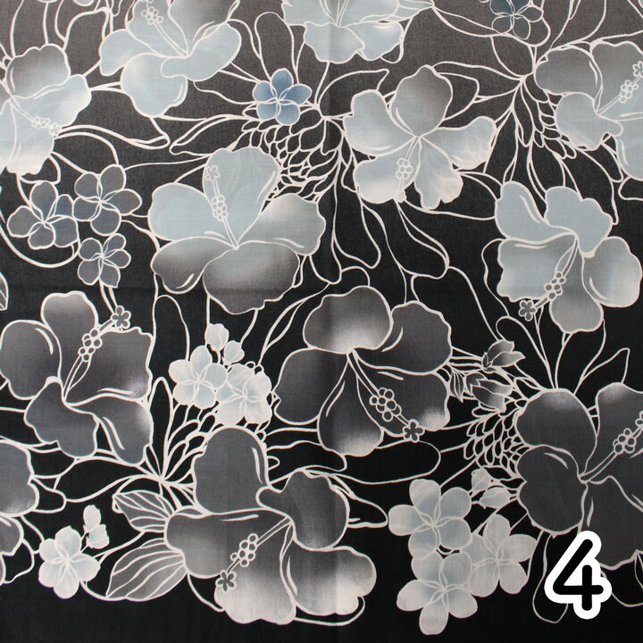 キャシー中島（キャシーマムアイランドスタイル）ハワイアン生地IslandStyleKathyMom02605　マカニ モエプ　4BK 1mカット