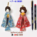 ドールチャームキット(チャームドール)ボディ・ドレス・パーツ付きセット おひなさまペアー(ヘアー別売り)