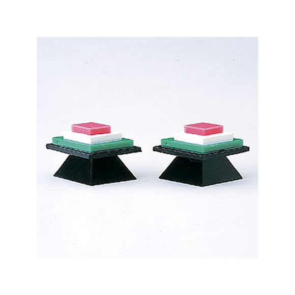 おひな様飾り用　菱台（菱餅）完成品2個セット