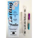 送料無料 タティング レース針(タティングニードル) 3本(#7、#5、#3)+1本(#8)セットTatting Needles For Thread-Set Of 3
