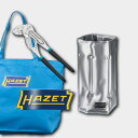【送料無料】人気のハゼットグリッププライヤー HAZET 762-15 に、HAZETトートバッグとグッズのお得セット