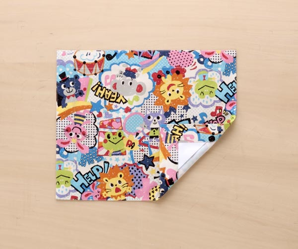 ランチョンマット 　ランチクロス　25*30　ライオン・ぞう・うさぎ・ねこ・くま・かえるも　プリントさ..