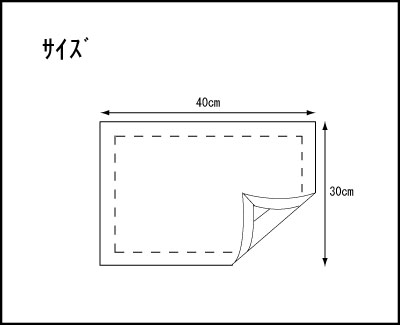 ランチョンマット 　ランチクロス　縦30cm横40cm 生成りぞうさん 額縁仕立て　子供・キッズ用　名札（氏名票）つき　ネーム　幼稚園・小学校・給食用ナフキン　布製　入園・入学準備