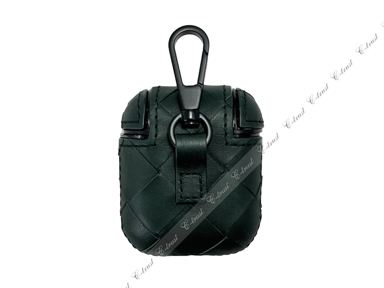 BOTTEGA VENETA �ܥåƥ� �����ͥ� Air Pods ������ ����ӥ� ����ȥ� �쥶�� �����ꥢ�� ���� �� 3173 PINE GREEN J733..