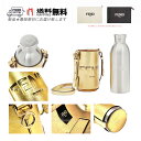 FENDI × 24BOTTLES フェンディ コラボ ボトル ホルダー レザー ストラップ FF ロゴ イタリア製 新品 ★ ゴールド J754..