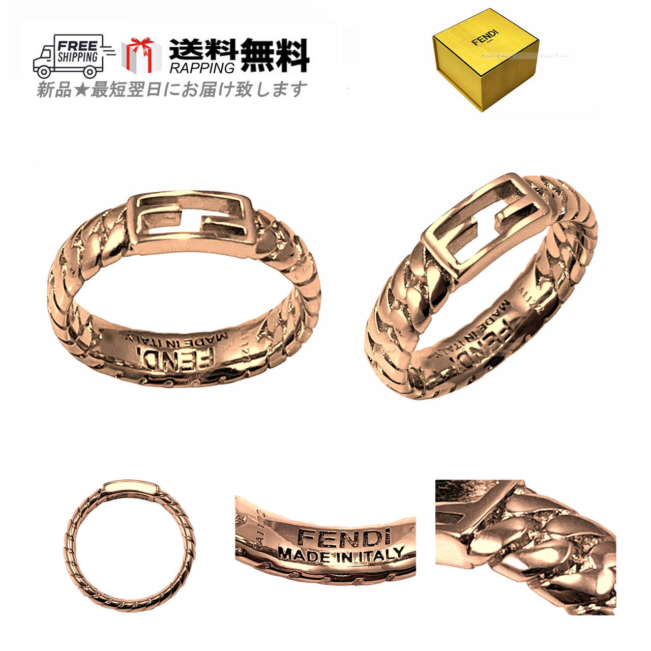 楽天市場】フェンディ(サイズ(指輪)15号)(ジュエリー 楽天市場】フェンディ(サイズ(指輪)15号)(ジュエリー