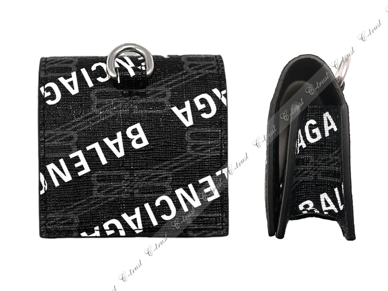 BALENCIAGA �Х�󥷥��� AirPods ��3������ ��Υ���� �ۥ���� ���ȥ�å� �����ꥢ�� ��˥��å��� ���� �� 1060 �֥�å� K253-BK..