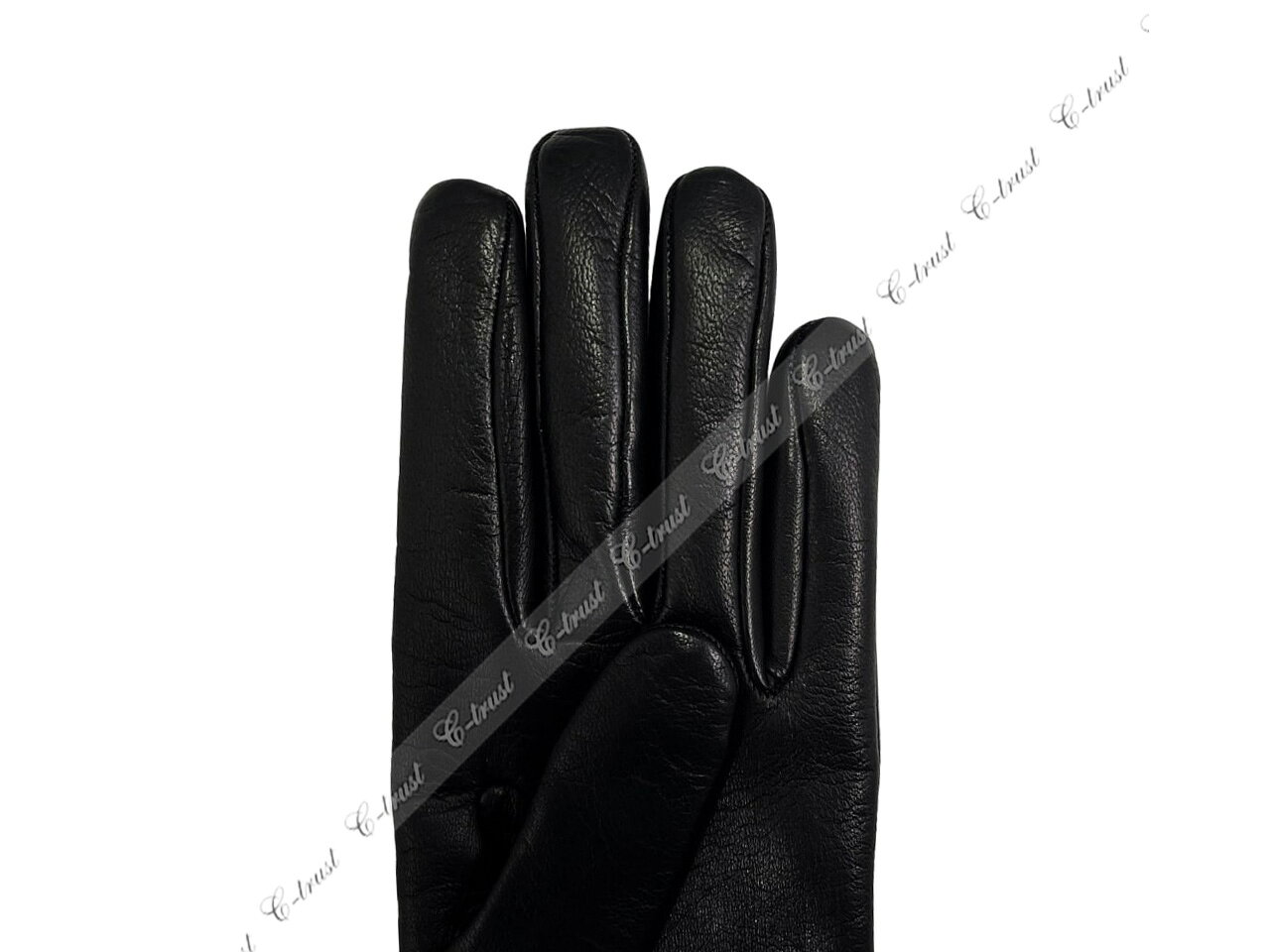 C-TRUST 楽天市場店のBALENCIAGA バレンシアガ 手袋 グローブ レザー レディース メタルBロゴ イタリア製 新品 ★ 1080 ブラック K305-｜アングル3