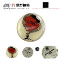 SAINT LAURENT サンローラン ピンバッチ LOVE アクセサリー ロゴ 1974 新品 K530-74..