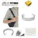 FENDI フェンディ Shadow ブレスレット アクセサリー パラジウム メタル FF ロゴ イタリア製 7AJ765B08F0TH0 新品 ★ SILVE...