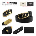 FENDI フェンディ ベルト レディース FF ロゴ レザー O'LOCK オーロック カーフ イタリア製 8C0653AAIWF0KUR 新品 ★ ブラック...