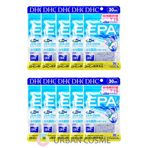 『EPA』は、血中の中性脂肪値を低下させる機能が 報告されている、魚由来のEPAを350mg、 DHAを80mg配合した機能性表示食品です。 EPA・DHAは、イワシやサバなど 青魚に多く含まれるサラサラ成分。 健康維持に欠かせないものの体内で充分に つくることのできない必須脂肪酸となっています。 『EPA』なら、1日あたり3粒で 430mgものEPA・DHAを摂ることができます。 中性脂肪が気になる、ドロドロをサラサラにしたい、 魚のEPA・DHAを気軽に摂りたい方におすすめです。 一日摂取目安量3粒　30日分×10個 広告文責（株）アーバンメーカー株式会社ディーエイチシー区分日本製・機能性表示食品電話番号048-434-5911DHC　【10個セット】EPA　30日分　健康食品 dhc dha 女性 サプリ 男性 中性脂肪 ディーエイチシー 健康 オメガ3 魚 青魚 オメガスリー omega3 ダイエット サポート ヘルスケア 1ヶ月分 お試し ダイエットサポート