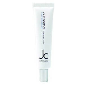 自由が丘クリニック　JCPROGRAM　JCデイリースキンヴェールUV SPF45/PA++++　30g (日焼け止め/化粧下地/jc programドクターズコスメ/化粧品/ヒト幹細胞培養液/ヒアルロン酸/EGF/保湿/エイジングケア/ハリ/弾力/ツヤ/うるおい)