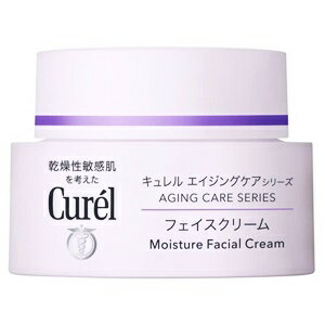 乐天商城 - キュレル　エイジングケアシリーズ　フェイスクリーム　とてもしっとり　40g