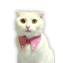 【ゴーゴーセール】愛猫の服 キャットプリン ピンクのボタンダウンシャツ 1枚 キャットウエア 付け襟 ネックカラー 帽子 コスプレ