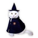 【ゴーゴーセール】キャットプリン 三角帽&マントセット 1枚 猫の服 猫服 キャットウエア 猫用 付け襟 ネックカラー 帽子 ネコ ねこ かわいい おしゃれ コ...
