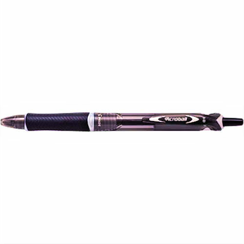 PILOT（パイロット）アクロボール 150 中字 BAB-15M-BB ブラック　アクロインキ搭載 油性ボールペン 日本製 学用品