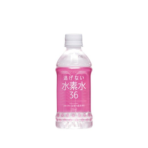 奥長良川名水 逃げない水素水36 ピンク 350ml×24本入【20ケース】3日目で水素発生量～約1550ppb 逃げない水素 特許取得 国産 天然軟水 ミネラルウォーター モンドセレクション まとめ買い 保存水 備蓄水