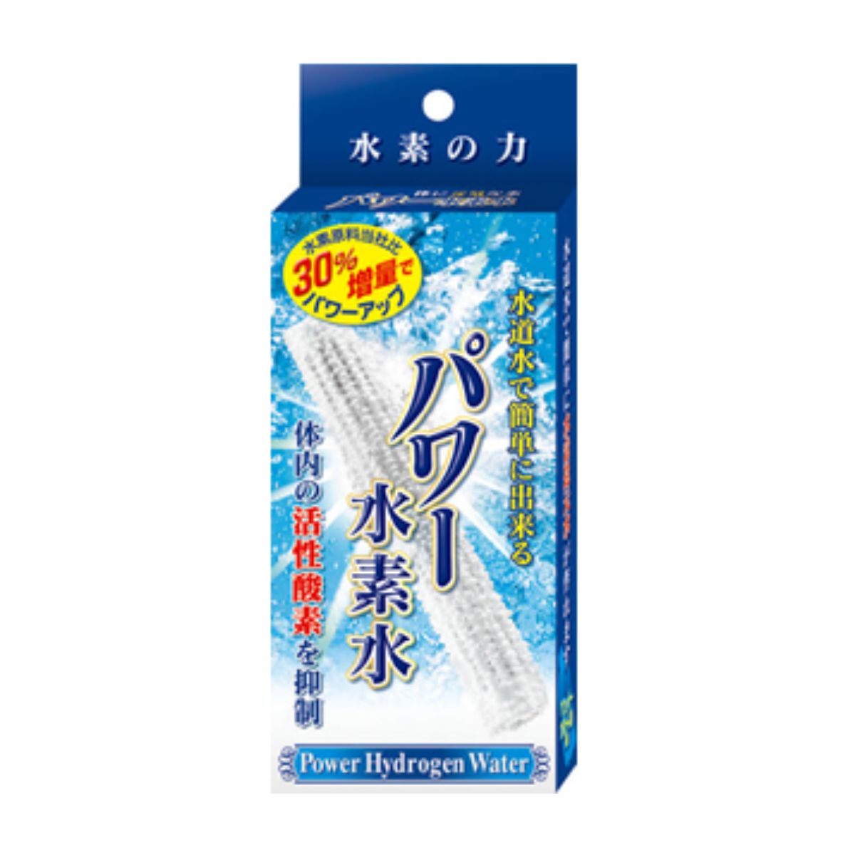 日本カルシウム工業 パワー水素水 38g 1本入【3個セット】水道水で水素水が作れる 水素水生成器 スティック 美味しいお水 塩素 カルキ臭