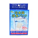 ●冷水筒にポンと入れるだけでまろやかなおいしい水が自宅で作れます ●水道水のいやな臭い・塩素・カルキを99％カット ●水道水を健康をサポートするアルカリイオン水（pH7.6〜8.6）に変えます ●1袋で300L〜480L浄水（1L単価：2〜...