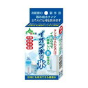 ●天然由来100％ ●水質改善・脱臭効果 ●PH8.6のイオン水は抗菌・脱臭・浄水に優れています ●水道水で作る美味しい氷 ●硬くて透明度も良い、溶けにくい氷ができます ●水割・アイスコーヒー・飲用にもおすすめです ●普段お飲みの飲み物がよりおいしくいただけます ●RO水（純水）もご使用いただけます【特徴】 ・アルカリイオン水（PH7.6?8.6）で作った氷は抗菌・脱臭・浄水に優れています ・アルカリイオン水で氷を作ると分子が細かいので、硬くて透明度も良い、溶けにくい氷ができあがります。 ・水割・アイスコーヒー・飲用にもご使用いただけます。 ・イオン水の氷は繰り返し使えて経済的です　 【使用期間】 約2か月 ※塩素の臭いがしてきたら交換時期です。 　 ■RO水（純水）の場合 RO水（PH5.5?6の酸性）→ アルカリイオン水の氷（PH7.6?8.6） 　 【使用方法】 ■給水タンク（製氷タンク）使用の場合 初回使用時は、容器に水を入れ、カートリッジをゆすり洗いしてください。 ・その後、給水タンク（製氷タンク）に入れて90分待てば完成です。 ・タンクの容器が1L以上ある場合は、2本入れて使用してください。 　 ■給水タンク（製氷タンク）のない冷凍庫の場合 ・500mlのペットボトルに本品と水を半分ぐらい入れて、上下に10回ほどゆすり洗いしてください。 ・その水は1度捨てて新しい水を入れ、3時間ぐらい置いて下さい。 ・その後、製氷皿に入れ、冷凍庫で氷を作ってください。 ※使用始めは、PH濃度が上がるため臭いがする場合がありますが、3?4日で臭いがなくなります。安心してご使用ください。 　 【原材料】 トルマリンセラミックス(電気石)、脱塩セラミックス、備長炭、麦飯石 　 【内容量】 1本あたり24g（1箱1本入り） 　 【原産国】 日本 【お問い合わせ】 日本カルシウム工業 北海道札幌市豊平区平岸2条4丁目3-6 011-824-1611