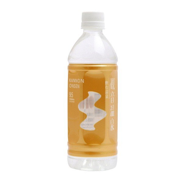 観音温泉　飲む温泉　500ml×24本入【7ケース】温泉水 ミネラルウォーター 超軟水 天然シリカ水 備蓄用 ..