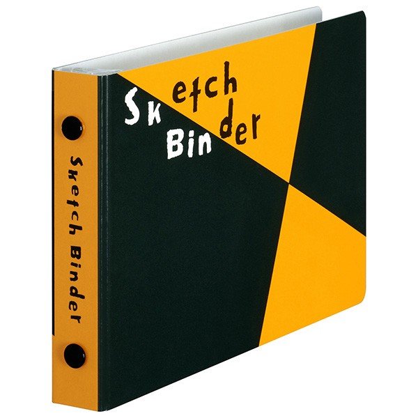 マルマン スケッチバインダー ミニサイズ FM213 1冊　maruman 図案シリーズ 整理 保管 ルーズリーフ 文房具 文具 ステーショナリー スケッチブック柄 学用品