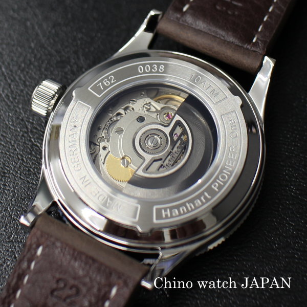 ハンハルト パイオニア ワン 762.200-0110 ドイツ時計 自動巻き メンズ 腕時計 ブランド｜c-watch company