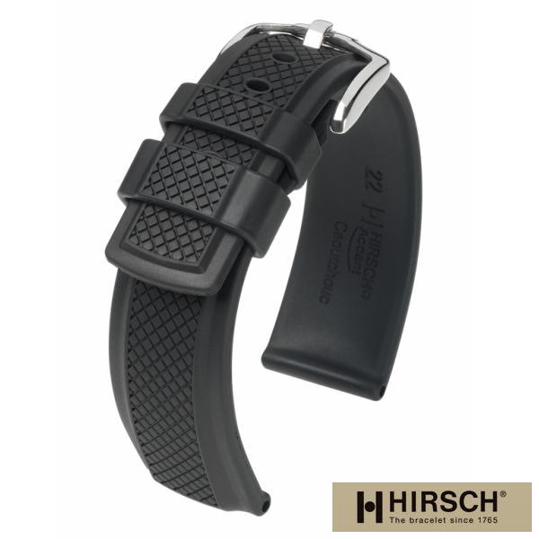 HIRSCH 腕時計ベルト ヒルシュ アクセント 20mm 22mm 24mm バンド 送料無料