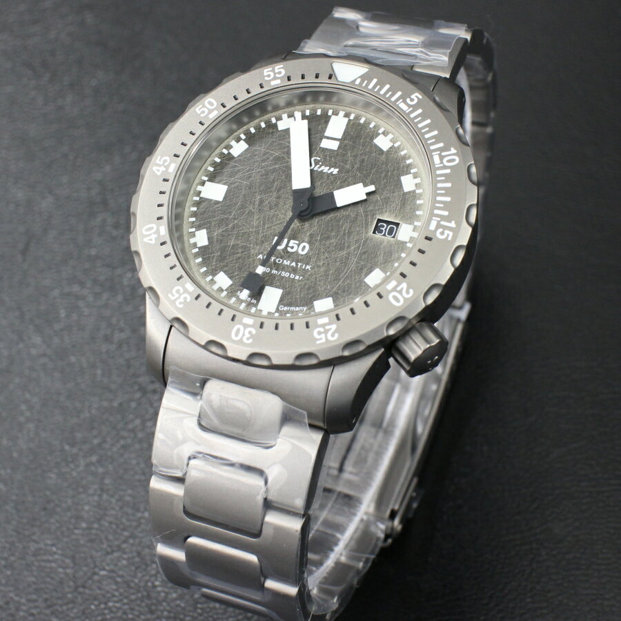 ジン 国内正規品 限定モデル Sinn ジン 腕時計 U50.DS.M ブレスレットモデル 世界限定1000本 自動巻き 時計 送料無料 メンズ ブランド