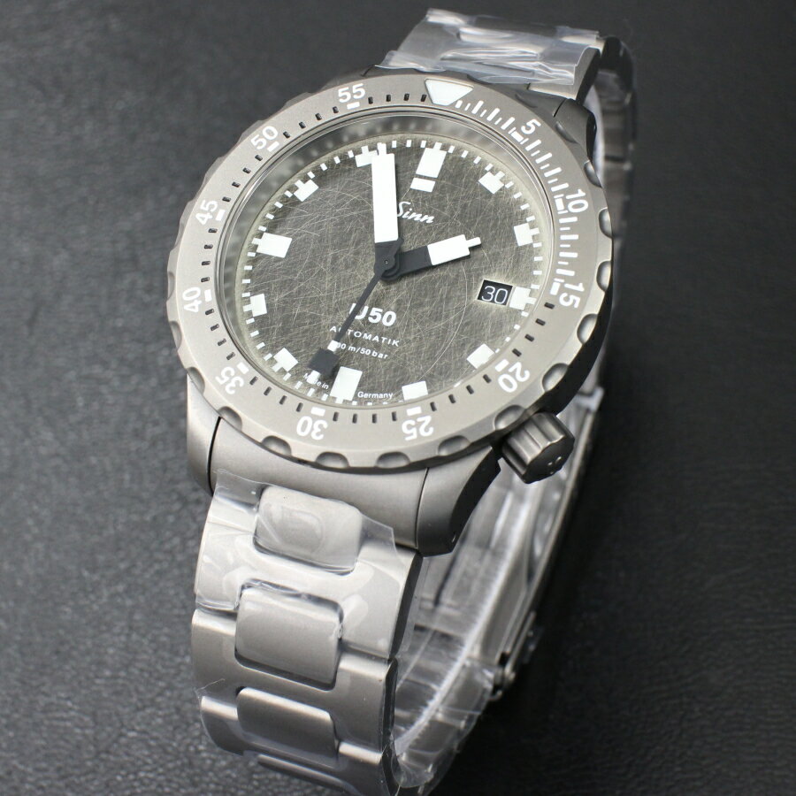 【Uシリーズキャンペーン 対象商品】国内正規品 限定モデル Sinn ジン 腕時計 U50.DS.M ブレスレットモデル 世界限定1000本 自動巻き 時計 送料無料 メンズ ブランド