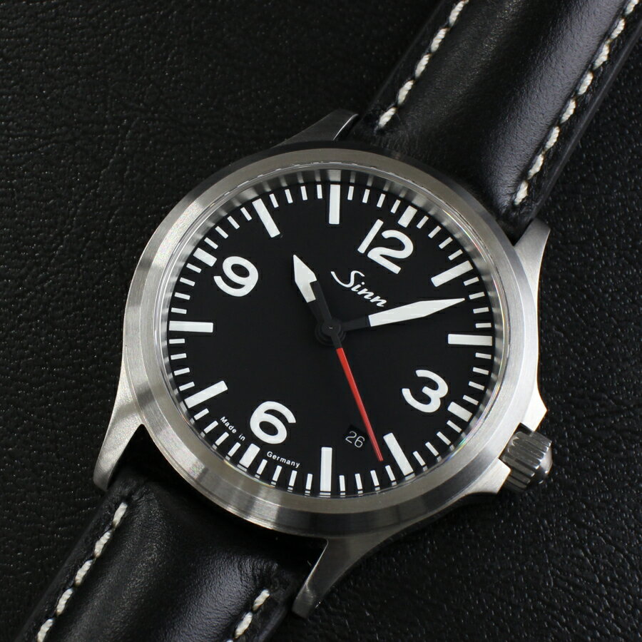 ジン 腕時計（メンズ） 【お得なご購入特典有り、お問い合わせください】国内正規品 Sinn ジン 腕時計 556.A.RS 自動巻き ロシアンカウレザーストラップモデル 時計 送料無料 メンズ ブランド