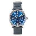 ラコ 腕時計 Laco Pilot Aachen42 Blaue Stunde アーヘン42 ブラウシュトゥンデ 862101 自動巻き Laco21 ドイツ時計 時計 送料無料 メンズ ブランド