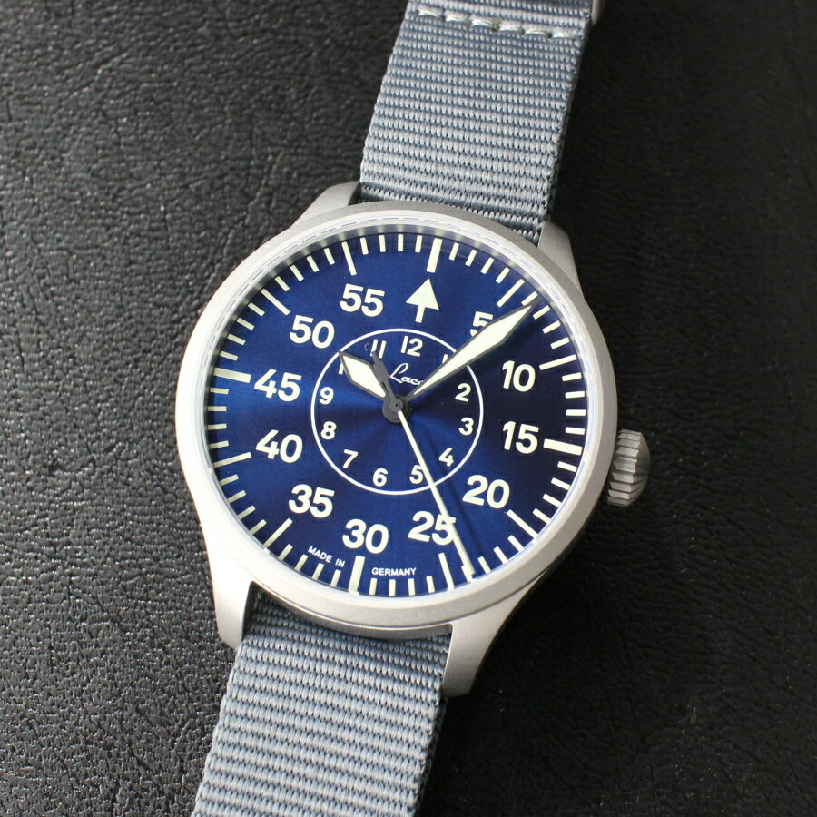 ラコ 腕時計 Laco Pilot Aachen39 Blaue Stund