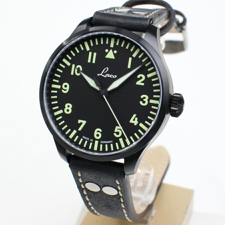 ラコ 腕時計 Laco pilot Altenburg39 861991 