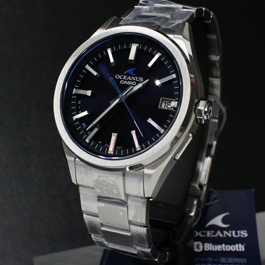 オシアナス 腕時計（メンズ） カシオ オシアナス 電波 ソーラー OCW-T200S-1AJF 腕時計 時計 メンズ ブランド