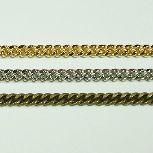 真鍮チェーン B-414-16 1m ゴールド ロジウム シルバー アンティーク 古美 メッキ 真鍮 金 鎖 ハンドメイド