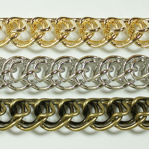 真鍮チェーン B-514 1m ゴールド ロジウム シルバー アンティーク 古美 メッキ 真鍮 金 生地 メッキなし 鎖 ハンドメイド