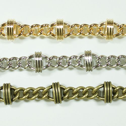 真鍮チェーン B-529 1m ゴールド ロジウム シルバー アンティーク 古美 メッキ 真鍮 金 生地 メッキなし 鎖 ハンドメイド