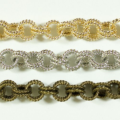 真鍮チェーン B-653 1m ゴールド ロジウム シルバー アンティーク 古美 メッキ 真鍮 金 生地 メッキなし 鎖 ハンドメイド