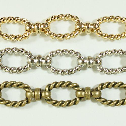 真鍮チェーン B-680 1m ゴールド ロジウム シルバー アンティーク 古美 メッキ 真鍮 金 生地 メッキなし 鎖 ハンドメイド