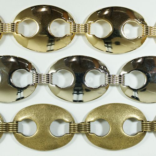 真鍮チェーン B-848 1m ゴールド ロジウム シルバー アンティーク 古美 メッキ 真鍮 金 生地 メッキなし 鎖 ハンドメイド