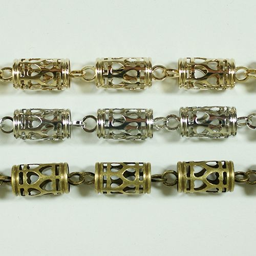 真鍮チェーン B-1008 1m ゴールド ロジウム シルバー アンティーク 古美 メッキ 真鍮 金 生地 メッキなし 鎖 ハンドメイド