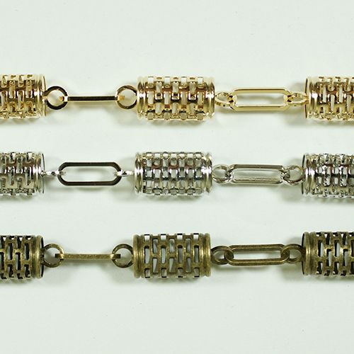 真鍮チェーン B-1009 1m ゴールド ロジウム シルバー アンティーク 古美 メッキ 真鍮 金 生地 メッキなし 鎖 ハンドメイド