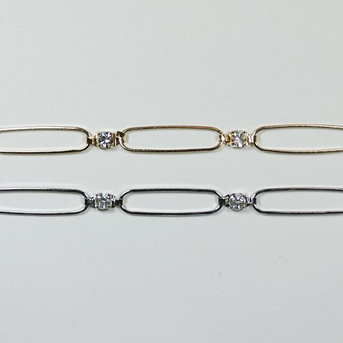 真鍮チェーン B-1030 1m ゴールド ロジウム シルバー アンティーク 古美 メッキ 真鍮 金 生地 メッキなし 鎖 ハンドメイド