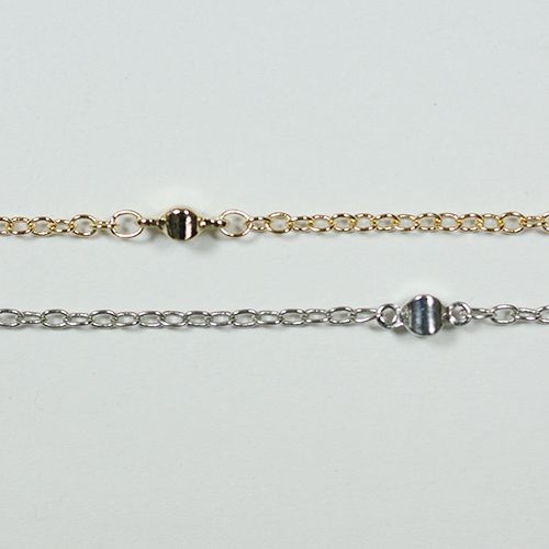 真鍮チェーン BS-568 1m ゴールド ロジウム シルバー アンティーク 古美 メッキ 真鍮 金 生地 メッキなし 鎖 ハンドメイド N-1016